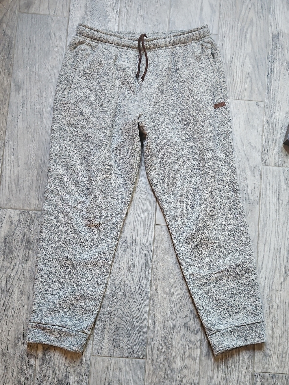 Roots Men's Gray Heather Sweatpants with Drawstring